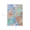 Homeroots 8' X 10' Coral Teal Blue And Mint Green Abstract Washable Indoor Outdoor Area Rug 618541 - alternate 4