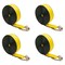 Mytee Products 4PK 2inx15ft Winch Strap w/Wire Hook for Flatbed Truck Utility Trailer 333lbs WLL, 4PK WS215WHx4 - alternate 1