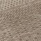 Homeroots 8' Brown And Ivory Round Chevron Washable Indoor Outdoor Area Rug 612246 - alternate 3