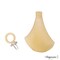 Uniquewise Unique 20-Inch Decanter-Inspired Glass Vase - Ideal Centerpiece for Entryway Tables, Dining QI004734.L - alternate 4