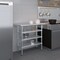 Amgood 18in D x 36in L Stainless Steel Table, Three Undershelves AMG WT-1836-3SH-Z - alternate 3