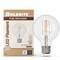 Bulbrite LED Filament, 8.5 Watt Dimmable G25 Light Bulb, Clear Glass Finish, E26 Base, 4000K, 800 Lumens, 4PK 862090 - alternate 4