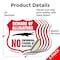 Signmission Alligator Warning Shield Sign Beware Of, 4 inch X 4 inch, Vinyl Decal, 5PK SHI-D-5PACK-4-358 - alternate 4
