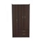 Homeroots 37" Brown Two Drawer Combo Dresser 249830 - alternate 1