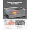 Vevor Commercial Food Warmer Buffet Bain Marie 1200W Steam Table with Three Pans M-112 - alternate 2