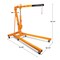 Performance Tool 2 Ton Engine Crane, Folding Legs, 4000 lb Capacity, Adjustable Boom W41029 - alternate 4