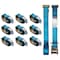 Mytee Products 20ft E Track Ratchet Straps Trailer Van Truck Strap Tie Down Cargo, 10PK ETKRS220x10 - alternate 1