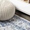 Jonathan Y Indhira Ornate Medallion Persian Blue/Gray 3 ft. x 5 ft. Area Rug MDP212A-3 - alternate 2