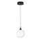 Euf Iissa, Pendant, 6", Matte Black, Clear Glass 50250-011 - alternate 2