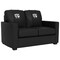 Dreamseat Silver Loveseat with Professional Bull Riders Bull Head Shield Logo XZ7759003LSCDBK-PSPBR0005 - alternate 1
