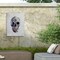 Trademark Fine Art Outdoor Canvas Art - Ali Gulec 'Floral Skull' Wall Art for Patios, or Gardens GRL01276-OC2432WR - alternate 3