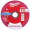 Milwaukee Tool Cut-Off Wheel, 7/8" Sz, 5" dia., PK10 49-94-0111 - alternate 1