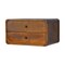 Homeroots 18" Brown Solid Wood Floating Nightstand 645013 - alternate 5