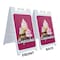 Signmission Cupcakes, A-Frame & 2 Decals Installed, Heavy-Duty Plastic Frame SBHD-D-2436-30367 - alternate 3