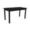 Homeroots 60" Black Solid Wood Dining Table 548915 - alternate 6