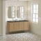 James Martin Vanities Laurent 60'' D Vanity, Light Natural Oak, w/ Parisien Bleu Quartz Top w/FreePower Wireless Charger 545-V60D-LNO-FPBL - alternate 4