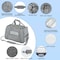 Simple Deluxe FluffyDream Pet Travel Carrier Soft Sided Portable Bag for Cats, Small Dogs, Kittens or Puppies, Co PTCARR22LBG01 - alternate 3