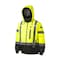 Pioneer High Visibility Waterproof Heated Bomber Jacket, Polyester, Yellow, M V1210160U-M - alternate 1