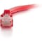 C2G 6IN CAT6 SNAGLESS UTP CABLE-RED 955 - alternate 2