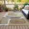 Homeroots 10' X 14' Fern Green And Gray Abstract Washable Indoor Outdoor Area Rug 632160 - alternate 5