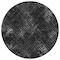 Homeroots 8' Charcoal Gray And Silver Round Geometric Washable Indoor Outdoor Area Rug 588294 - alternate 5