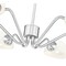 Z-Lite Breton Brushed Nickel 6 Light Chandelier 3048-6BN - alternate 3