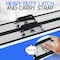 Serenelife Full Size Ping Pong Table, 9 ft x 5 ft Regulation Fold-Flat Table Tennis Table, Hinged Panels SLPPNGPO44 - alternate 4