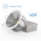 Infibrite 36 Deg Angle 4In 5CCT Selectable White 12 Watt 960LM 0-10V Dimmable LED Light 120-277V, 24PK IB-016-8-12W-10V-24PK - alternate 1