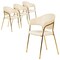 Leisuremod Bella Collection Modern Dining Chair in Off White, 4PK BC21OW4 - alternate 1