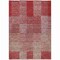 Homeroots 9' X 12' Burgundy Pink And Blush Striped Washable Indoor Outdoor Area Rug 613167 - alternate 4