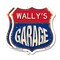 Signmission Wally's Garage, 12 inch X 12 inch, Plastic Sign, 2PK SHI-P-2PACK-12-383-WALLY - alternate 1