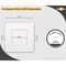 Goodlite LED Recessed Ultra-Thin Square Slim Wafer Downlight, S4/12W/SQ/LED/5CCT 850 Lumen G-20226 - alternate 4