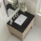 James Martin Vanities Breckenridge 30" Single Vanity, Whitewashed Oak, w/ 3 CM Phantome Eclos Top 330-V30-WWO-3PHT - alternate 3