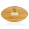 Picnic Time Family Of Brands NCAA USC Trojans Kickoff Football Cheese Board - Novelty Charcuterie Board 908-00-505-093-0 - alternate 1