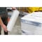 Zoro Hand Stretch Wrap, 18 in x 1500 ft, 80 Gauge, Clear, 1 Roll PVT1880RZ - alternate 3