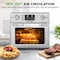 Nutrichef 26QT Air Fryer Oven NCAFS26A - alternate 3