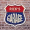 Signmission Rick's Garage, 12 Inch X 12 Inch, Plastic Sign SHI-P-12-383-RICK - alternate 2