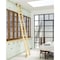 Quiet Glide 9.92 ft. Maple Contemporary Wheel Brushed Satin Brass Rolling Hook Removable Ladder, 12 ft. Rail QG.540-10MA-12-H.06B - alternate 1