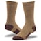 Railroad Sock Men's Outdoor Crew Socks, "The Twisted Brother", Brown 684 TB BR - alternate 5