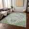 Homeroots 10' X 14' Artichoke Green Blue And Ivory Oriental Washable Indoor Outdoor Area Rug 596607 - alternate 4
