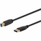 Monoprice SELECT USB 3.0 TYPE-A TO TYPE-B CABLE, 6FT, BLACK. 38604 - alternate 3