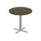 Correll Round Cafe Table, 36 in W, 36 in L, 29 in H, Particleboard Top, Walnut SXT36R-01-98-01 - alternate 1