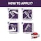 Krakenbond Kraken Bond Deck Caulk Hybrid Polymer Sealant, Marine Grade Waterproofing, Black, 9.8 oz, 12 Pack KR804APS-12 - alternate 2