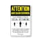 Signmission Public Safety, Hair Salon Customers Practice Social Distancing, 24in X 18in, OS-NS-A-1824-25364 OS-NS-A-1824-25364 - alternate 1