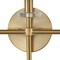 Jonathan Y Olivia 23" 3-Light Contemporary Traditional Candlestick Metal/Crystal LED Vanity, Brass Gold JYL9921A - alternate 3