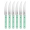 Martha Stewart Everyday 14 Piece Stainless Steel Cutlery and Wood Block Set in Mint 129060.14 - alternate 2