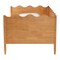 Baxton Studio Malaya Modern Oak Brown Wood Full Daybed with Scalloped Edges 256-14023-ZORO - alternate 5