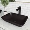 Vigo Black Sottile MatteShellTM Vessel Bathroom Sink VG07110 - alternate 3