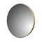 Craft And Main Round Mirror, Framed, 28x28in, Aluminum AM2828-BG - alternate 1