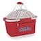 Picnic Time Family Of Brands NCAA Ole Miss Rebels Metro Shopping Basket - Insulated Picnic Basket 645-00-100-374-0 - alternate 1